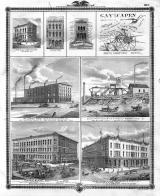 Capitol City Bank, Gifford, Ward, Gay and Capen, Waldron Bros., south Park coal Mine, Redhead, Clapp, Aborn Hotel, Brown